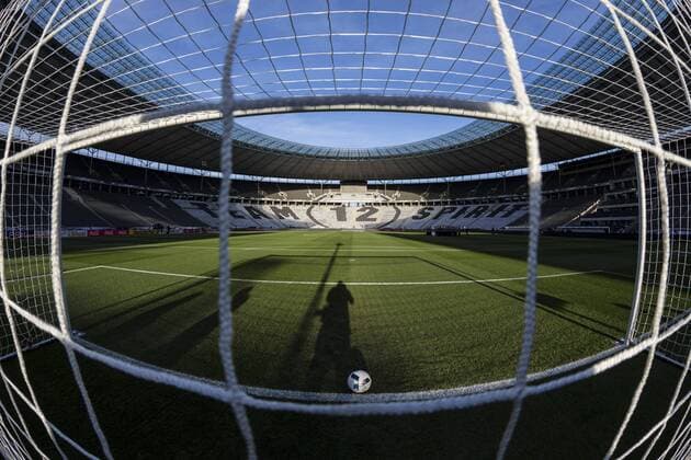 26.03.2016. Olympiastadion Berlin, Berlin, Germany. International Football Friendly Germany versus England. A general view of the Olympiastadion xCraigxMercerx  ActionPlus11722325