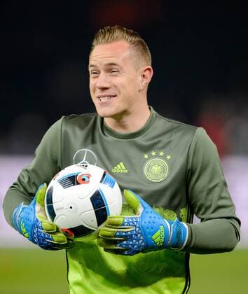 26. Maerz 2016: Berlin, Olympiastadion: Fussball Testspiel: Deutschland - England: Torwart Marc-Andre ter Stegen (Deutschland).