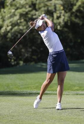March 26, 2016: Annie Park on the 2nd tee box during the third round of the Kia Classic at Aviara Golf Club in Carlsbad, California. LPGA Golf Damen 2016: Kia Classic MAR 26 - ZUMAc04_