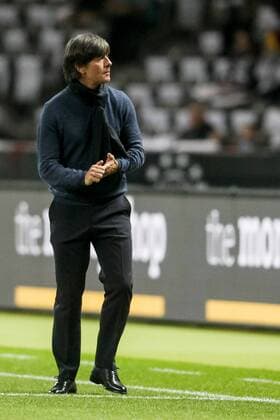 Berlin Bundestrainer Joachim Jogi Loew beim Freundschaftsspiel Deutschland vs England am 26.03.2016, Copyright: Schülerx xEibner-Pressefoto EP_jse