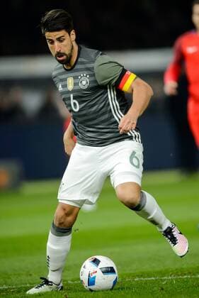 26. Maerz 2016: Berlin, Olympiastadion: Fussball Testspiel: Deutschland - England: Sami Khedira (Deutschland).