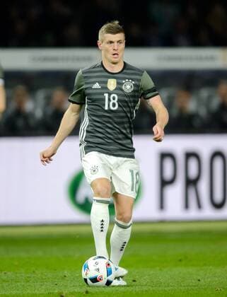 26. Maerz 2016: Berlin, Olympiastadion: Fussball Testspiel: Deutschland - England: Toni Kroos (Deutschland).