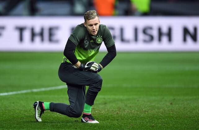 FUSSBALL INTERNATIONAL TESTSPIEL IM BERLINER OLYMPIASTADION Deutschland - England 26.03.2016 Torwart Bernd Leno (Deutschland) 