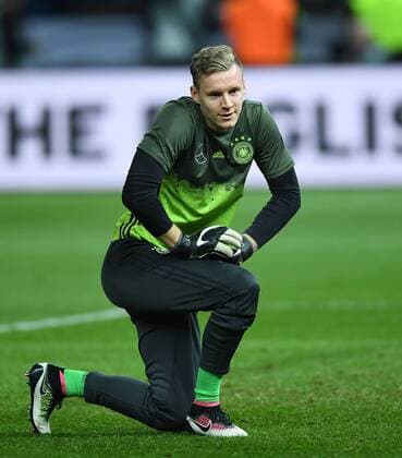 FUSSBALL INTERNATIONAL TESTSPIEL IM BERLINER OLYMPIASTADION Deutschland - England 26.03.2016 Torwart Bernd Leno (Deutschland) 