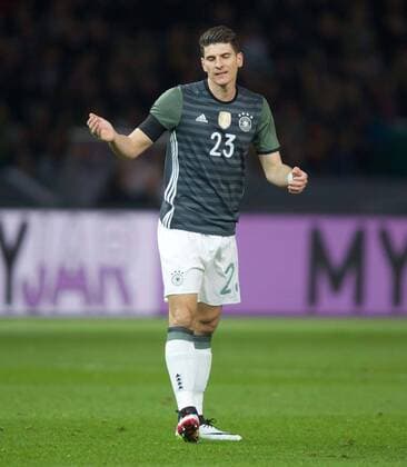 Fussball Berlin 19.03.2016 Nationalmannschaft DFB Länderspiel Deutschland (GER) - England (ENG) Mario Gomez (Deutschland, No.23)