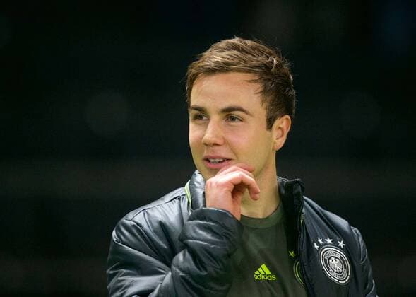 Fussball Berlin 19.03.2016 Nationalmannschaft DFB Länderspiel Deutschland (GER) - England (ENG) Mario Götze (Deutschland, No.19)