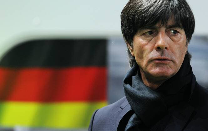 Fussball, Deutschland, Herren, DFB, Länderspiel zur Euro 2016, Olympia-Stadion Berlin: Deutschland - England; Bundestrainer Joachim Löw, Loew (Deutschland). Einzelbild, Portrait, Porträt.