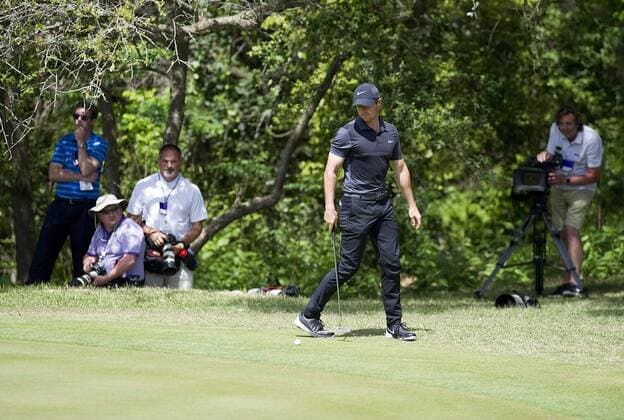 March 26, 2016: Rory McIlroy in action World Golf Championships-Dell Match Play Round 5 at the Austin Country Club. Austin, Texas. PGA Golf Herren 2016: World Golf Championships MAR 26 - ZUMAc04_