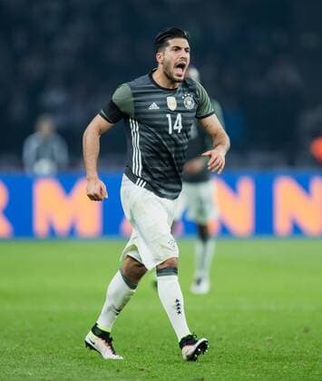 Berlin, Deutschland, 26.03.2016: Fußball Länderspiel zur Vorbereitung für die EM 2016 - Deutschland - England. Emre Can (Deutschland 14)