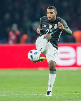 Berlin, Deutschland, 26.03.2016: Fußball Länderspiel zur Vorbereitung für die EM 2016 - Deutschland - England. Jonathan Tah (Deutschland 25)