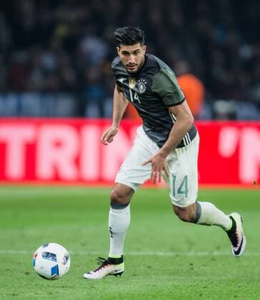 Berlin, Deutschland, 26.03.2016: Fußball Länderspiel zur Vorbereitung für die EM 2016 - Deutschland - England. Emre Can (Deutschland 14)