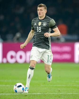 26. Maerz 2016: Berlin, Olympiastadion: Fussball Testspiel: Deutschland - England: Toni Kroos (Deutschland).