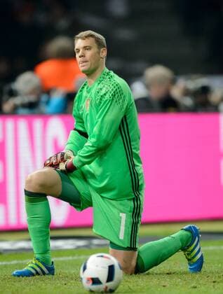 26. Maerz 2016: Berlin, Olympiastadion: Fussball Testspiel: Deutschland - England: Torwart Manuel Neuer (Deutschland).