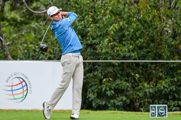 26 MAR 2016: Zach Johnson tees off on number 2 during the World Golf Championships - Dell Match Play Round 4 at the Austin Country Club Austin, Texas. (Photo by Ken Murray Icon Sportswire) GOLF: MAR 26 PGA Golf Herren - World Golf Championships-Dell Match Play - Round 4 Icon1603264005 EDITORIAL USE ONLY