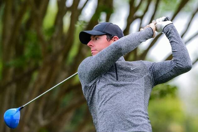 26 MAR 2016: Rory McIlroy tees off on number 3 during the World Golf Championships - Dell Match Play Round 4 at the Austin Country Club Austin, Texas. (Photo by Ken Murray Icon Sportswire) GOLF: MAR 26 PGA Golf Herren - World Golf Championships-Dell Match Play - Round 4 Icon1603264008 EDITORIAL USE ONLY