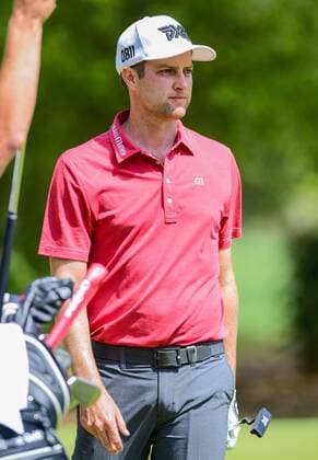 26 MAR 2016: Chris Kirk on the 7th green during the World Golf Championships - Dell Match Play Round 5 at the Austin Country Club Austin, Texas. (Photo by Ken Murray Icon Sportswire) GOLF: MAR 26 PGA Golf Herren - World Golf Championships-Dell Match Play - Round 5 Icon1603265004 EDITORIAL USE ONLY