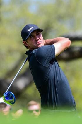 26 MAR 2016: Brooks Koepka watches his tee shot on number 8 during the World Golf Championships - Dell Match Play Round 5 at the Austin Country Club Austin, Texas. (Photo by Ken Murray Icon Sportswire) GOLF: MAR 26 PGA Golf Herren - World Golf Championships-Dell Match Play - Round 5 Icon1603265014 EDITORIAL USE ONLY