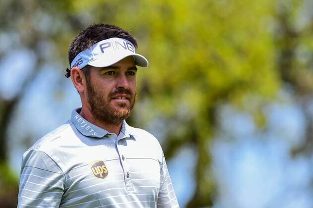 26 MAR 2016: Louis Oosthuizen is happy with his tee shot on number 8 during the World Golf Championships - Dell Match Play Round 5 at the Austin Country Club Austin, Texas. (Photo by Ken Murray Icon Sportswire) GOLF: MAR 26 PGA Golf Herren - World Golf Championships-Dell Match Play - Round 5 Icon1603265026 EDITORIAL USE ONLY
