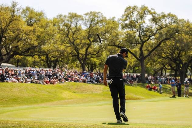 26 MAR 2016: Rory McIlroy reacts to missing a birdie attempt on number 9 during the World Golf Championships - Dell Match Play Round 5 at the Austin Country Club Austin, Texas. (Photo by Ken Murray Icon Sportswire) GOLF: MAR 26 PGA Golf Herren - World Golf Championships-Dell Match Play - Round 5 Icon1603265029 EDITORIAL USE ONLY
