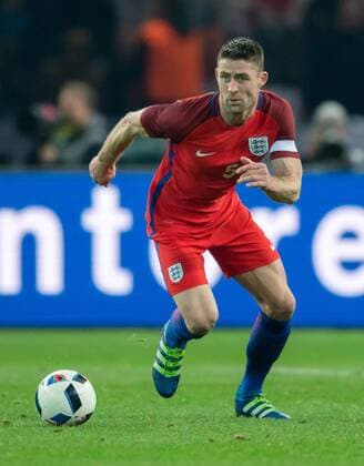 26. Maerz 2016: Berlin, Olympiastadion: Fussball Testspiel: Deutschland - England: Gary Cahill (England).