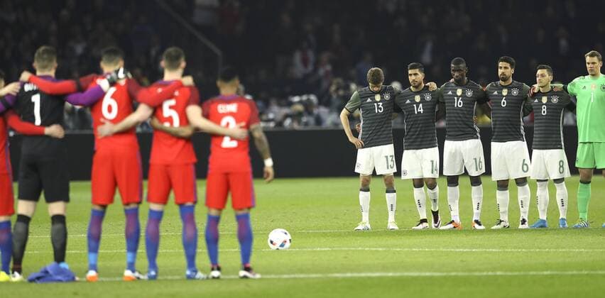 Foto : - ( Deutschland ) gegen Fussball Länderspiel am Sa. 26.03.2016 Deutschland - England