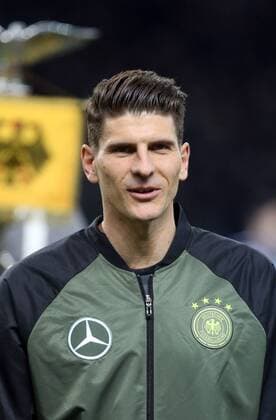 Deutschland - England Deutschland, Berlin, 26.03.2016, Fussball, FIFA, Länderspiel, Deutschland DFB - England (2:3): Mario Gomez (Deutschland).