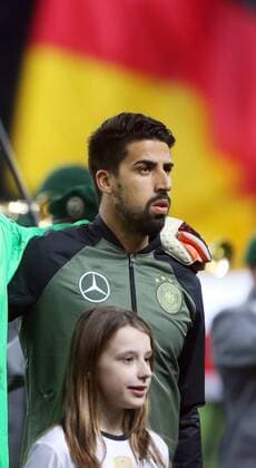 Deutschland - England Deutschland, Berlin, 26.03.2016, Fussball, FIFA, Länderspiel, Deutschland DFB - England (2:3): Sami Khedira (Deutschland).