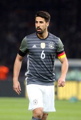 Deutschland - England Deutschland, Berlin, 26.03.2016, Fussball, FIFA, Länderspiel, Deutschland DFB - England (2:3): Sami Khedira (Deutschland).