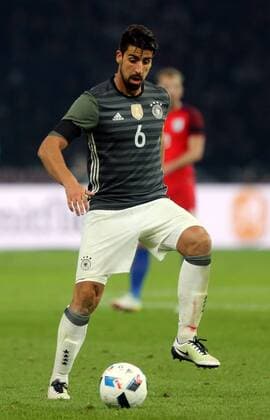 Deutschland - England Deutschland, Berlin, 26.03.2016, Fussball, FIFA, Länderspiel, Deutschland DFB - England (2:3): Sami Khedira (Deutschland).