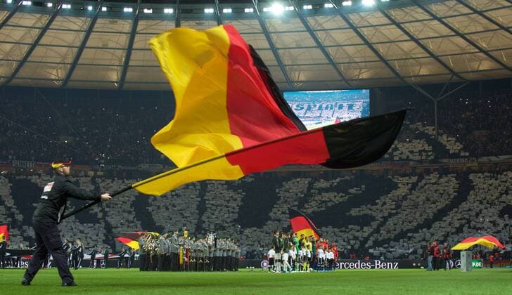 Fußball, Länderspiel, Deutschland - England Fussball DFB Berlin 26.03.2016 Olympiastadion Berlin Laenderspiel Test EURO 2016 Deutschland geg England 2 : 3 Teamvorstellung