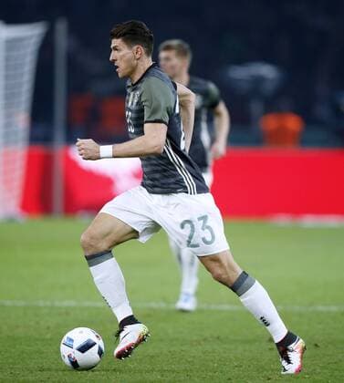 Fußball, Länderspiel, Deutschland - England GOMEZ Mario Team Deutschland DFB Fussball Laenderspiel Deutschland-England 2 : 3 am 26.03.2016 in Berlin 