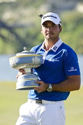 March 27, 2016: Jason Day celebrates the finals match win at the World Golf Championships-Dell Match Play Round at the Austin Country Club. Austin, Texas. PGA Golf Herren 2016: World Golf Championships MAR 27 - ZUMAc04_