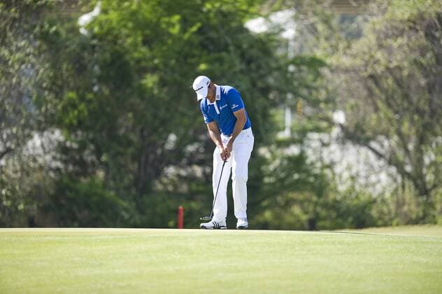 March 27, 2016: Jason Day in action finals match at the World Golf Championships-Dell Match Play Round at the Austin Country Club. Austin, Texas. PGA Golf Herren 2016: World Golf Championships MAR 27 - ZUMAc04_