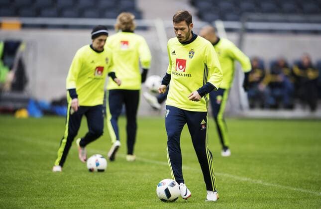160328 Emil Salomonsson - Training Nationalteam Schweden, 28.03.2016 in Stockholm.  Copyright: JOELxMARKLUND BB160328JM030