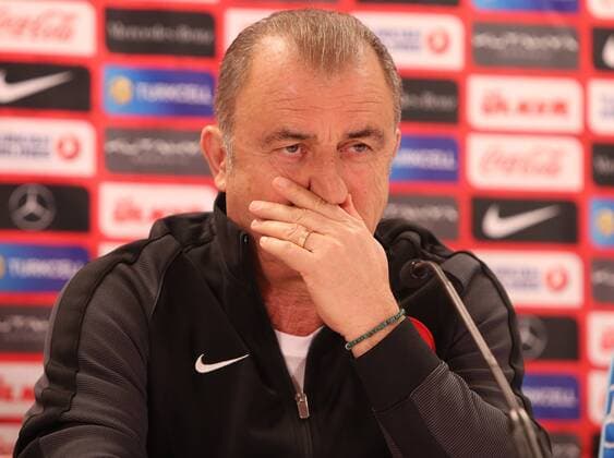 Fußball, PK Fatih Terim - Nationalteam Türkei SOCCER - AUT vs TUR, test match, preview VIENNA,AUSTRIA,28.MAR.16 - SOCCER - OEFB international match Länderspiel Austria vs Turkey, friendly match, preview, press conference PK Pressekonferenz team TUR. Image shows head coach Fatih Terim (TUR). Picture shot with a Canon EOS-1D X Mark II sample. GEPAxpictures xChristianxOrt