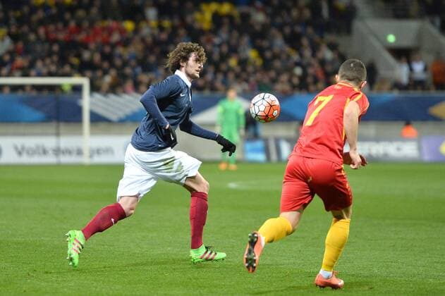 ADRIEN RABIOT FOOTBALL : France vs Macedonia U19 U 19 Nationalteam Länderspiel - Qualifications Euro 2017 - 28 03 2016 AnthonyBIBARD FEP Panoramic 