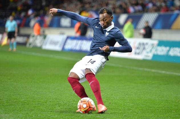 GEORGES KEVIN NKOUDOU FOOTBALL : France vs Macedonia U19 U 19 Nationalteam Länderspiel - Qualifications Euro 2017 - 28 03 2016 AnthonyBIBARD FEP Panoramic 