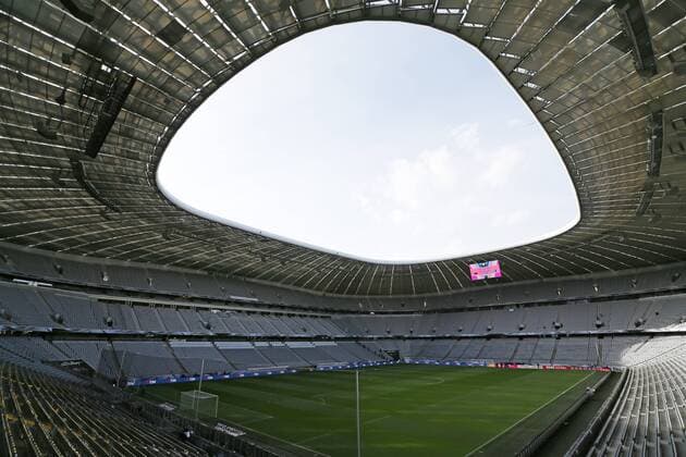 SOCCER - GER vs ITA, test match MUNICH,GERMANY,29.MAR.16 - SOCCER - international match Länderspiel Germany vs Italy, friendly match. Image shows the Allianz Arena in Munich. GEPAxpictures xThomasxBachun