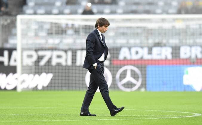 Fussball, Herren, Saison 2015 16, Länderspiel in München, Deutschland - Italien, Trainer Antonio Conte (Italien) vor dem Spiel, 29.03.2016,