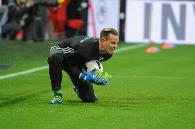 GER, Laenderspiel,Testspiel, Deutschland vs Italien 29.03.2016, Allianz-Arena, Muenchen, GER, Laenderspiel,Testspiel, Deutschland vs Italien, im Bild in der Startelf Torwart Marc-Andre ter Stegen (Germany) 22 nphxSchreyer