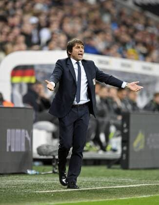 Fußball, Länderspiel, Deutschland - Italien 29.03.2016, Fussball Nationalmannschaft, Freundschaftsspiel Deutschland - Italien, in der Allianz-Arena München. Trainer Antonio Conte (Italien) in Rage. 