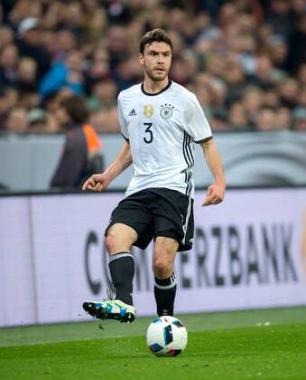 29. Maerz 2016: Muenchen, Allianz Arena: Fussball Testspiel: Deutschland - Italien: Jonas Hector (Deutschland)l.