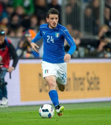 29. Maerz 2016: Muenchen, Allianz Arena: Fussball Testspiel: Deutschland - Italien: Alessandro Florenzi (Italien).
