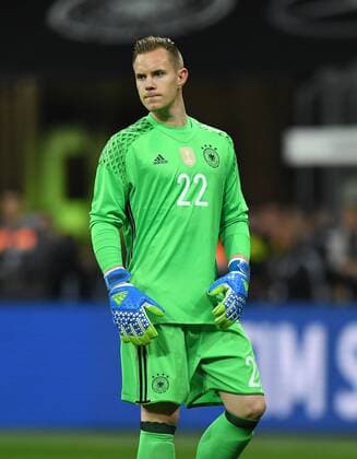 FUSSBALL INTERNATIONAL TESTSPIEL IN DER ALLIANZ ARENA MUENCHEN Deutschland - Italien 29.03.2016 Torwart Marc Andre ter Stegen (Deutschland) 