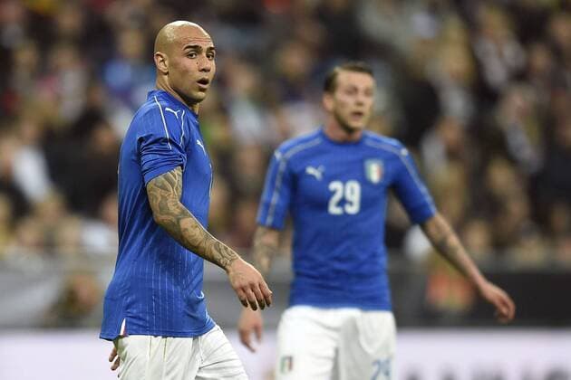 München 29 03 2016 - Länderspiel Nationalmannschaft DFB Fussball Deutschland vs Italien foto DanielexBuffa Image Simone Zaza 