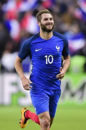 Celebration - de Andre Pierre Gignac (France) apres son but FOOTBALL : FRA vs RUS - Nationalteam - Länderspiel - 29 03 2016 JBAutissier Panoramic 