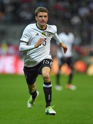 FUSSBALL INTERNATIONAL TESTSPIEL IN DER ALLIANZ ARENA MUENCHEN Deutschland - Italien 29.03.2016 Thomas Mueller (Deutschland) 