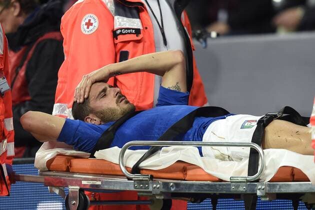 München 29 03 2016 - Länderspiel Nationalmannschaft DFB Fussball Deutschland vs Italien foto DanielexBuffa Image Leonardo Bonucci 