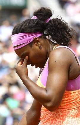 Foto : Serena Williams ( USA ) Tennis French Open in Paris Do. 28.05.2015