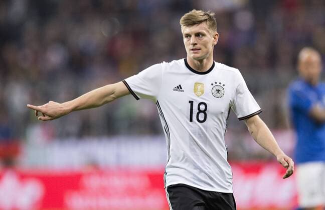 München, 29.03.2016, Allianz Arena Toni Kroos (Deutschland) Deutschland - Italien mm